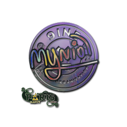 Sticker | mynio (Holo) | Paris 2023
