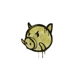 Graffiti | Piggles (Tracer Yellow)