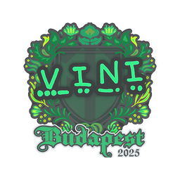 Sticker | VINI | Budapest 2025