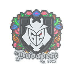 Sticker | G2 esports (Embroidered) | Budapest 2025