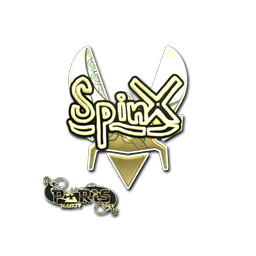 Naklejka | Spinx (złota) | Paryż 2023