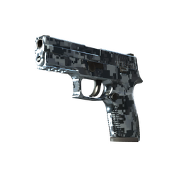StatTrak™ P250 | Steel Disruption (Minimal Wear)