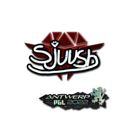 Sticker | sjuush (Glitter) | Antwerp 2022