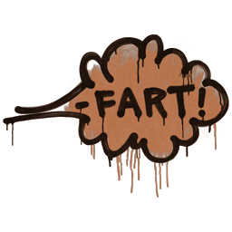 Sealed Graffiti | Fart (Tiger Orange)