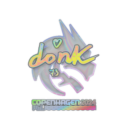 Sticker | donk (Holo) | Copenhagen 2024