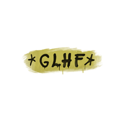 Sealed Graffiti | GLHF (Tracer Yellow)