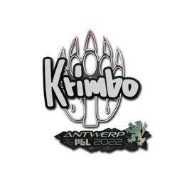 Sticker | Krimbo | Antwerp 2022