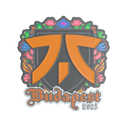 Sticker | fnatic (Embroidered) | Budapest 2025