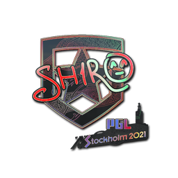 Sticker | sh1ro (Holo) | Stockholm 2021