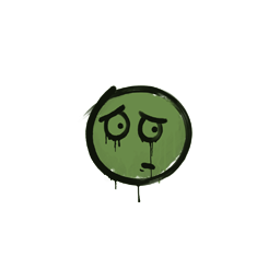 Graffiti | Worry (Battle Green)