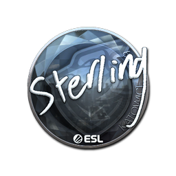 Sticker | sterling (Foil) | Katowice 2019