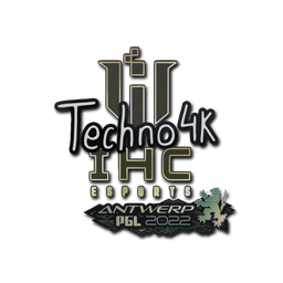Sticker | Techno4K | Antwerp 2022