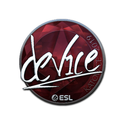Sticker | device (Foil) | Katowice 2019