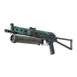 StatTrak™ PP-Bizon | Cobalt Halftone