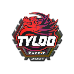 Naklejka | Tyloo (holograficzna) | Londyn 2018