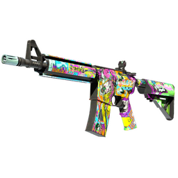 StatTrak™ M4A4 | In Living Color (Minimal Wear)