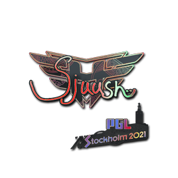 Sticker | sjuush (Holo) | Stockholm 2021