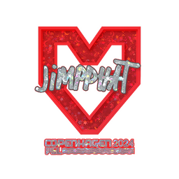 Naklejka | Jimpphat (brokatowa) | Kopenhaga 2024