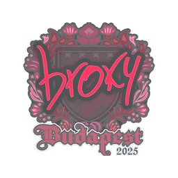 Sticker | broky | Budapest 2025