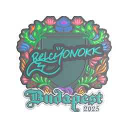 Sticker | BELCHONOKK (Embroidered) | Budapest 2025