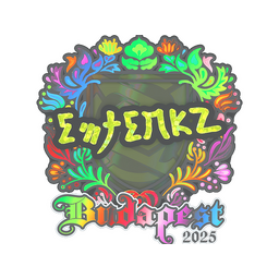 Sticker | ewjerkz (Holo) | Budapest 2025
