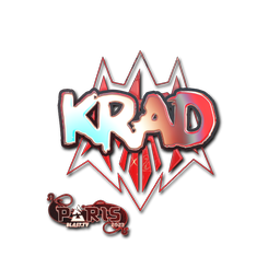 Naklejka | Krad (holograficzna) | Paryż 2023