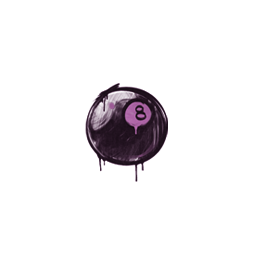 Graffiti | 8-Ball (Bazooka Pink)
