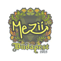 Sticker | mezii | Budapest 2025
