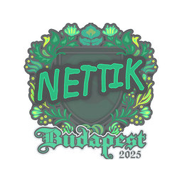 Sticker | nettik | Budapest 2025