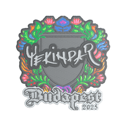 Sticker | YEKINDAR (Embroidered) | Budapest 2025