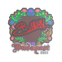 Sticker | bodyy (Embroidered) | Budapest 2025