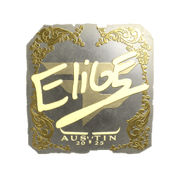 Naklejka | EliGE (złota) | Austin 2025