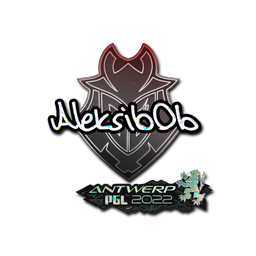 Sticker | Aleksib (Glitter) | Antwerp 2022