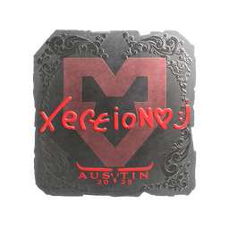 Sticker | xertioN (Foil) | Austin 2025