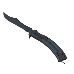 ★ StatTrak™ Butterfly Knife | Night (Minimal Wear)