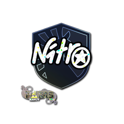 Sticker | nitr0 (Glitter) | Paris 2023