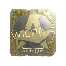 Naklejka | Wicadia (złota) | Austin 2025