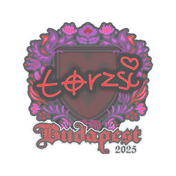 Sticker | torzsi | Budapest 2025