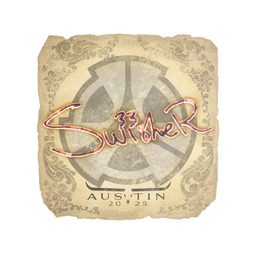 Sticker | Swisher | Austin 2025