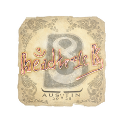 Sticker | headtr1ck | Austin 2025
