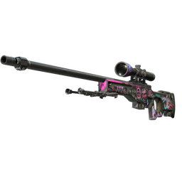 StatTrak™ AWP | Gorączkowy sen (mocne zużycie)