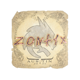 Sticker | zont1x | Austin 2025