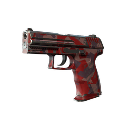 StatTrak™ P2000 | Czerwony FragCam (po testach bojowych)