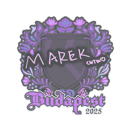 Sticker | Marek | Budapest 2025