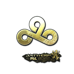 Sticker | Cloud9 (Gold) | Antwerp 2022