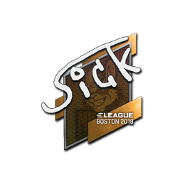 Naklejka | SicK | Boston 2018