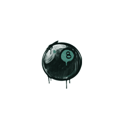 Sealed Graffiti | 8-Ball (Frog Green)