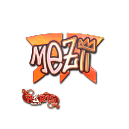 Naklejka | mezii (holograficzna) | Paryż 2023