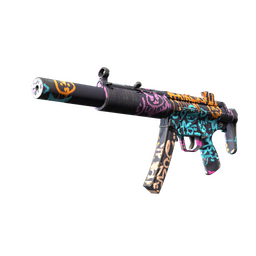 MP5-SD | Neon Squeezer (Field-Tested)