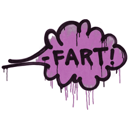 Sealed Graffiti | Fart (Bazooka Pink)